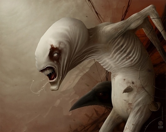 Graphic Design & Web Design Blog: City of decay Digital Art #digital #art