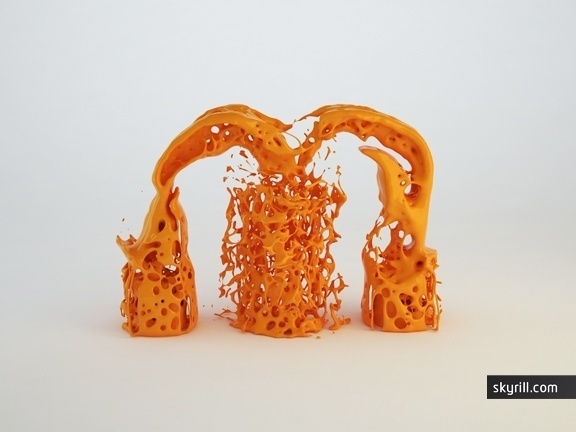 Type Fluid Experiment | skyrill.com #com #fluid #type #skyrill #experiment