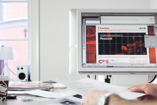 Translation Recordings on the Behance Network #webdesign #web #branding