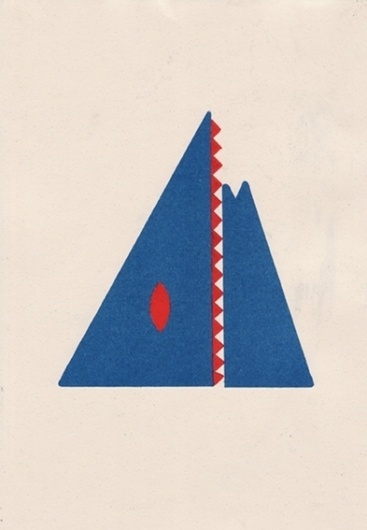 Penny Klein #risograph #mountain #expression #man