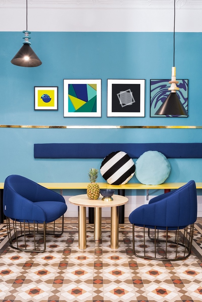 Valencia Lounge Hostel Revamped by Masquespacio