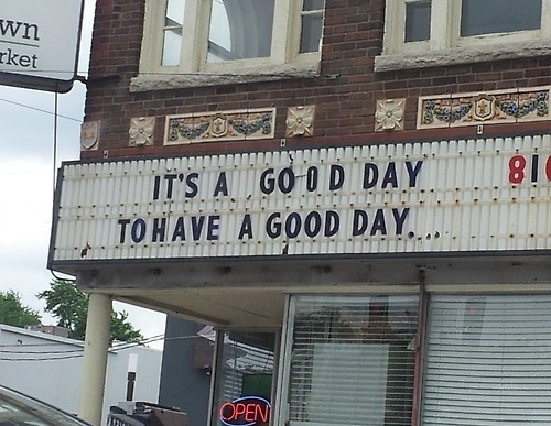 good day #type #signs