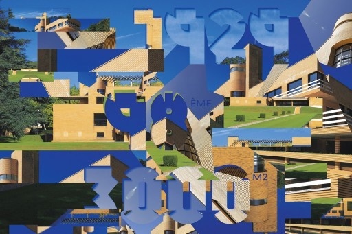 villa, cavroix, lille, building, puzzle, poster