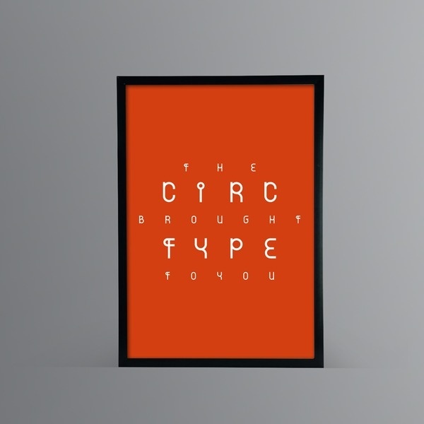 CIRC TYPEFACE #typography