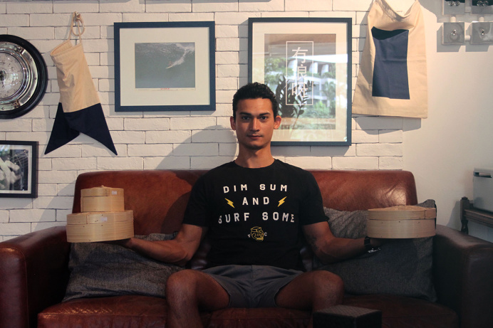 Dim sum and surf some, DIY decor