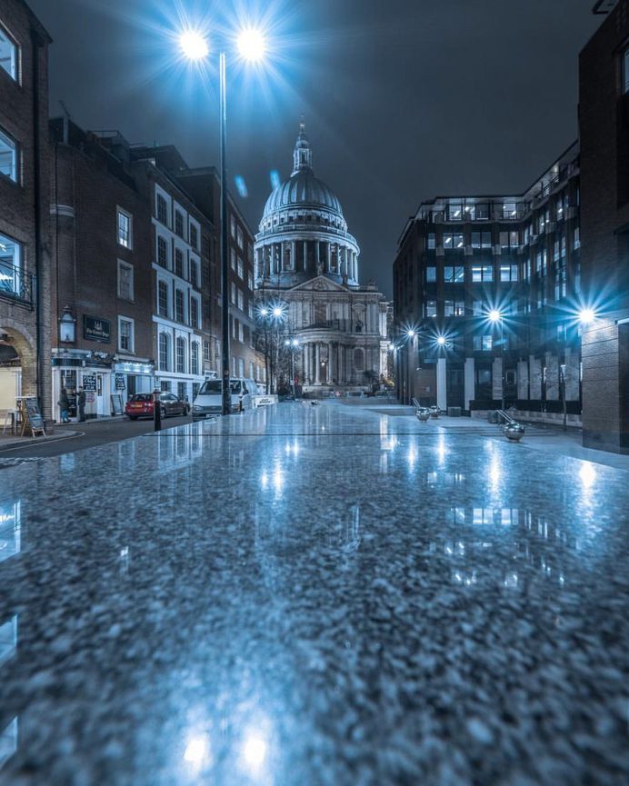 Moody Street Photos of London After Dark by Luke Holbrook