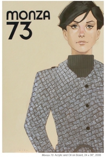 MONZA 73 #monza #73 #phil #women #noto #illustraion