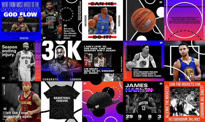 Basketball Forever. Rebrand on Behance