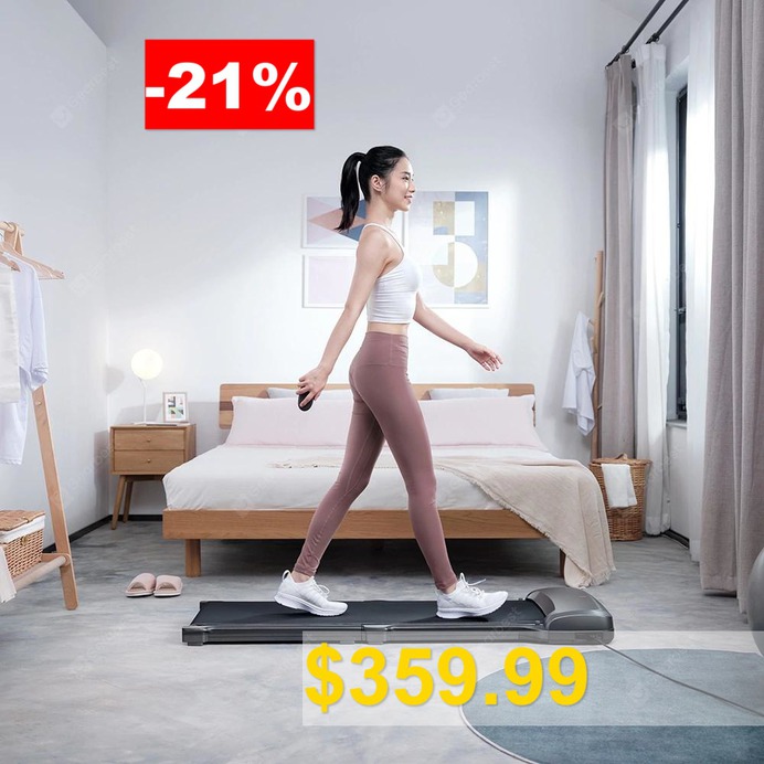 WalkingPad #C1 #Foldable #Fitness #Walking #Machine #App #Control #Electric #Gym #Equipment #from #Xiaomi #youpin #- #GRAY
