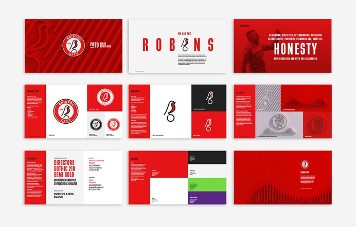 New Logo and Identity for Bristol City FC by Mr B & Friends