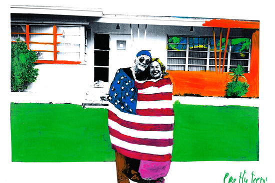 Felix Larher Collage and Paint #illustration #art #collage #paint #Felix #Larher