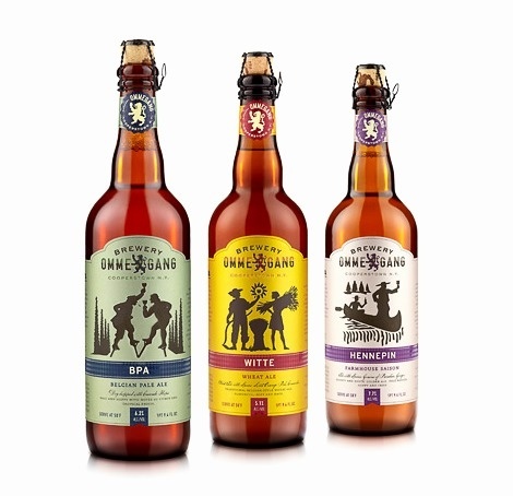 Brewery Ommegang Bottles #packaging #beer #label #bottle