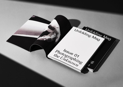 Unfolding Magazine, Issue 01 Photographing the Unknown Art Direction - Concept - Graphic Design: Nicolas Polli