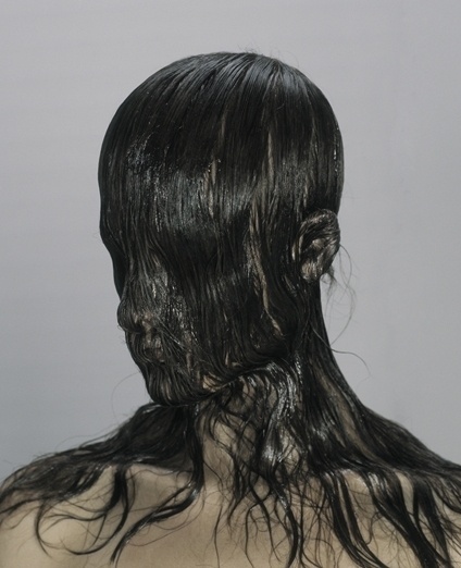 levi van veluw-natural transfer I.jpg (JPEG Image, 424x522 pixels) #fashion #photography #hair