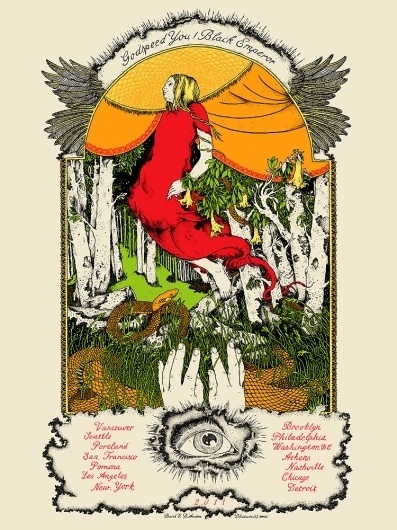 prints - DVDandrea #dandrea #you #v #black #illustration #poster #godspeed #david #emperor