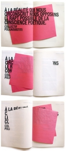 Design Fodder (Leitmotiv design by My Name Is Wendy.) #pink #print #design #typography