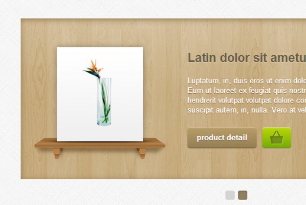 Woodslider template with cart button Free Psd. See more inspiration related to Template, Button, Shopping, Shopping cart, Cart, Html, Horizontal and Interactive on Freepik.