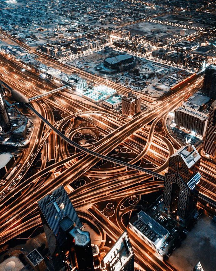 Dubai From Above: Striking Drone Photography by Husain Ujjainwala