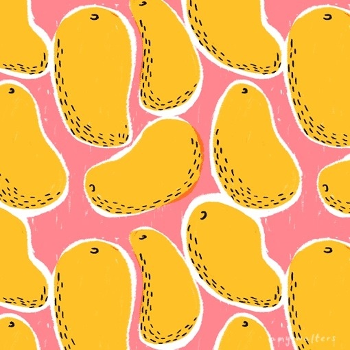 AmyWalters_SummerFruitsBerries_05 #fruit #pattern