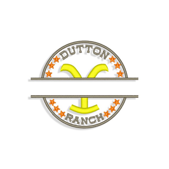 Beth Dutton Yellowstone Embroidery design files for Machine embroidery