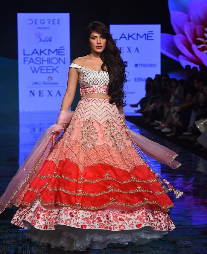 Rhea Chakraborty for Deepa Goel