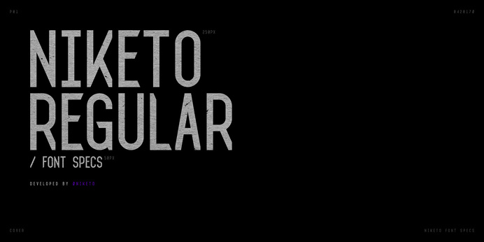Niketo Regular font on Behance