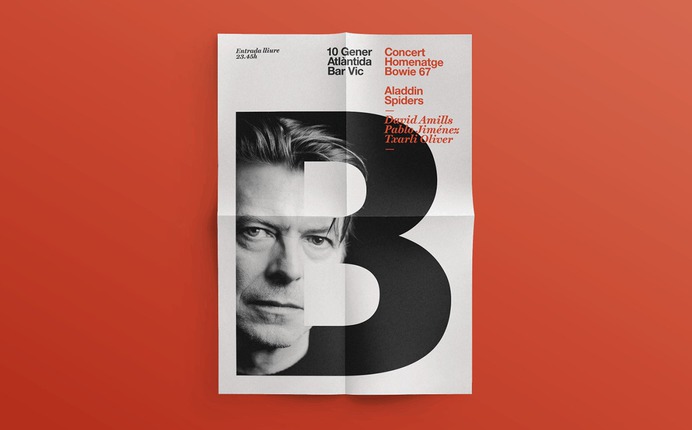 Quim Marin - David Bowie Tribute Poster