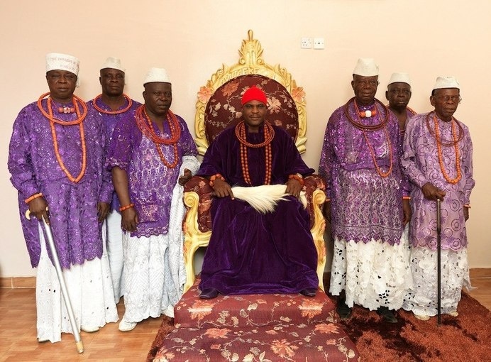 HRM Lucky Ochuko Ararile, The Ovie of Umiaghwa Abraka Kingdom #monarch #photography #nigerian #king
