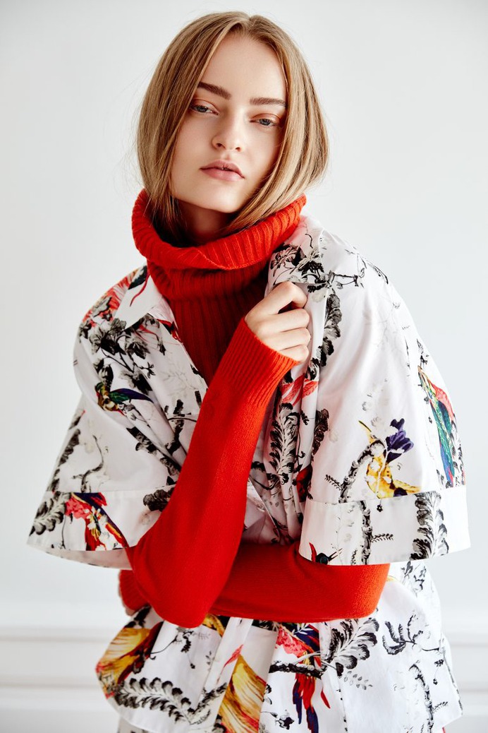 Retouch for ph. Helene Sandberg for l'Officiel