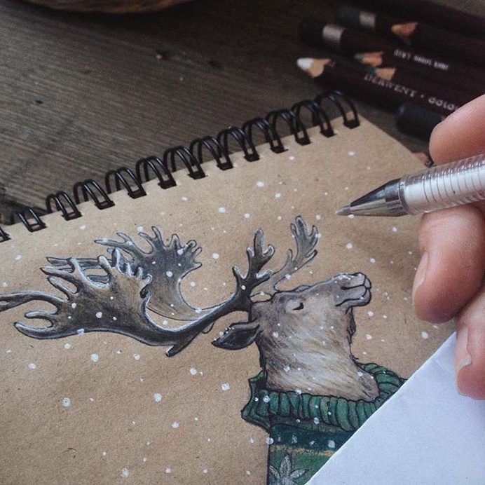 Color Pencil Drawing