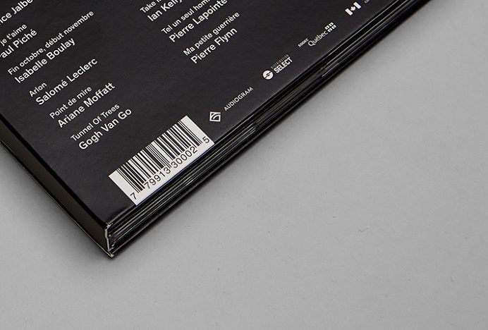 Audiogram by Philippe Gauthier and DeuxHuitHuit #red #stationary #branding