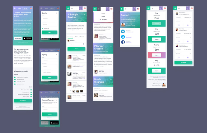 mobile design