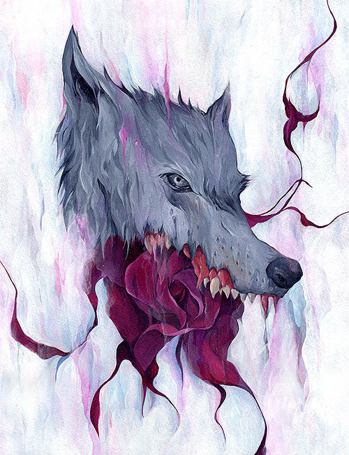 edwardcao #illustration #wolf