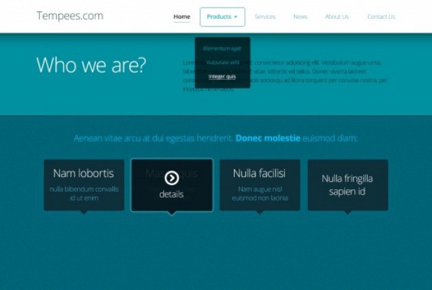 Homepage content with menu Free Psd. See more inspiration related to Menu, Website, Bubbles, Psd, Simple, Content, Homepage, Horizontal and Part on Freepik.