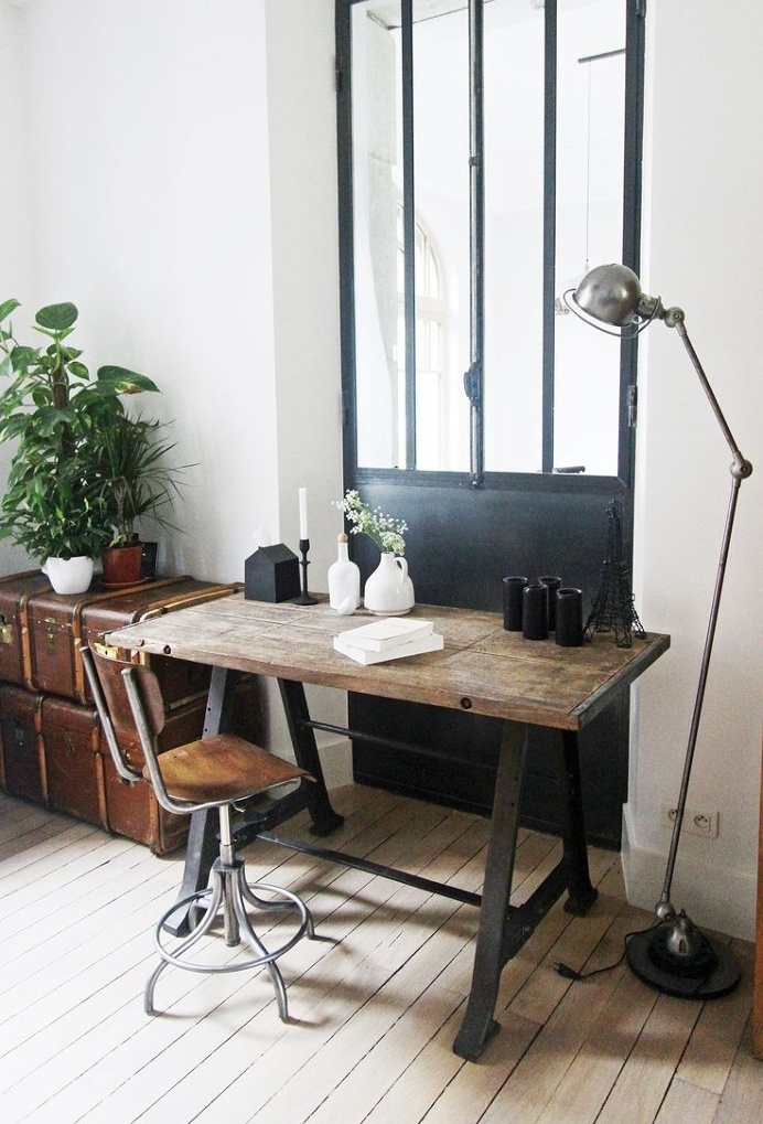 #interior #workspace #wood #desk