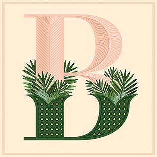 The Butler Potts Point #menu #identity #food #print #B #dropcap