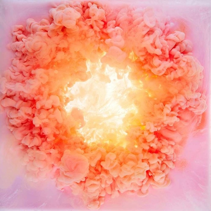 Flowers and Swirls: Colorful Liquid Photography by Mark Mawson