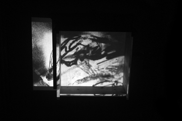 Drawing Exhibition Response Alice Critchley #projection #white #design #alice #black #critchley #and #drawing