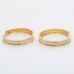 Hoop earrings m. brilliant tenant stocking