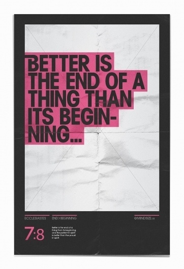 Better-is-the-end-1-10.jpg (936×1368) #asher #mindsize #eggleston #poster #typography