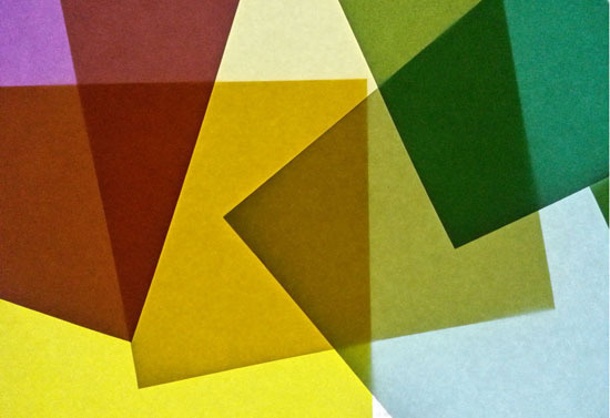 Experimental Work The Work of Amanda Morante #board #origami #collage #light #opacity