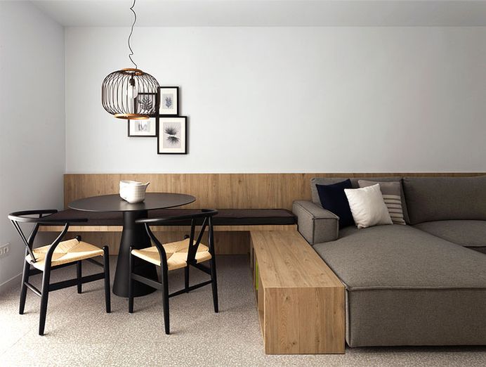 A Hint of Asian Stylistic in a Small Holiday Apartment - InteriorZine #decor #interior #home