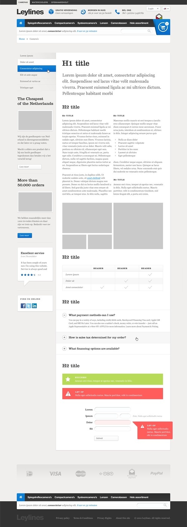 Leylines on Behance #grid #design #web