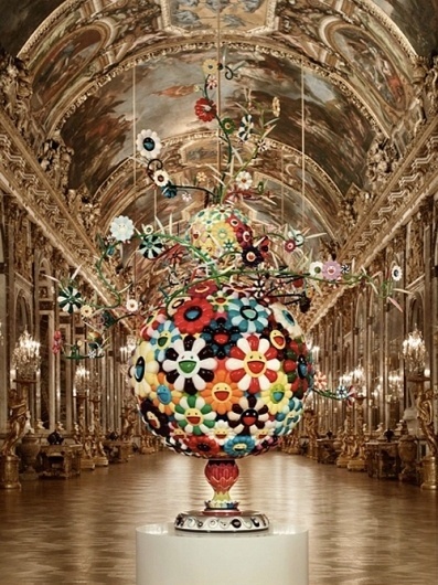 Takashi Murakami, Château de Versailles, 2010 - HOC #takashimurakami