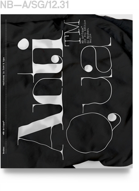 NB_Antiqua cover72dpi #neubau #typography