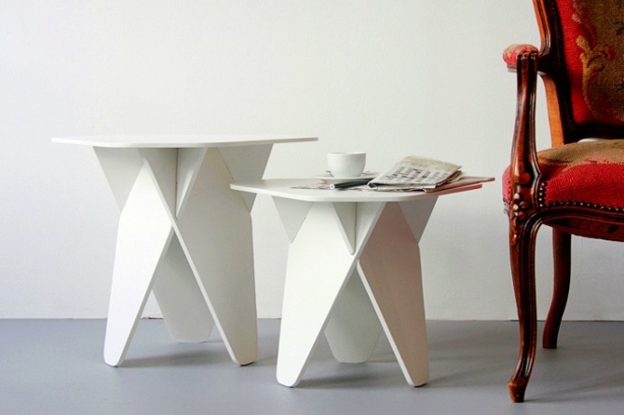 The Wedge side #table is the perfect essential for every homeowner! With a flatpack #design, this is the ideal #interior piece. #furniturede