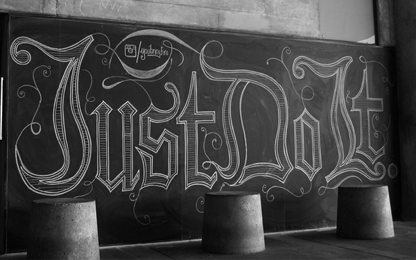 CJWHO ™ (scott biersack | inspirational chalkboard...) #design #chalkboard #illustration #art #typography