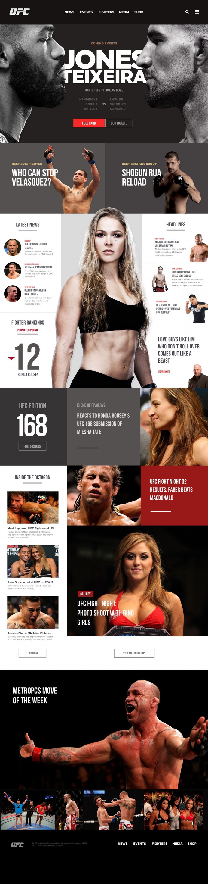 UFC REDESIGN Concept