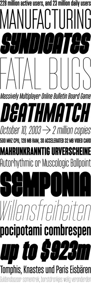 Monopol by Tomáš Brousil #suitcase #serif #sans #condensed #type #typography
