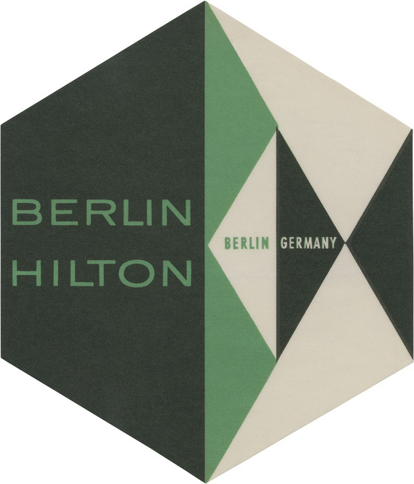 Berlin Hilton, Berlin (107mm × 91mm) | Flickr Photo Sharing! #type #layout #logo